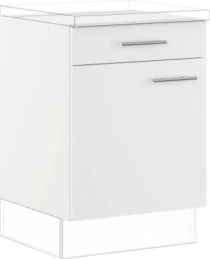 IMPULS KÜCHEN Unterschrank ""Prag und Valencia", Breite/Höhe: 60/72,3 cm", vormontiert, mit Soft-Close
