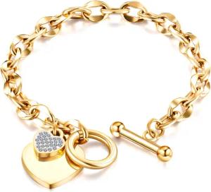 COLLEZIONE ALESSANDRO Armband "Strassherz", (1 tlg.)