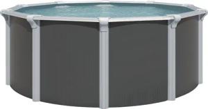 KWAD Rundpool "Green line Evolution", (Komplett-Set, 10 tlg.), 5,5x1,32 Design Folie in blau, sand oder grau erhältlich