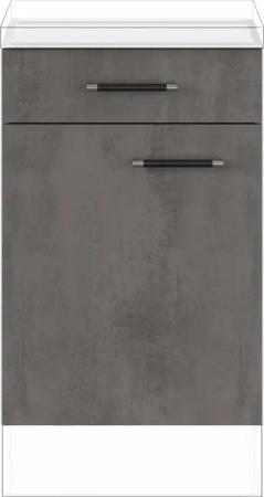 IMPULS KÜCHEN Unterschrank ""Prag und Valencia", Breite/Höhe: 50/72,3 cm", vormontiert, mit Soft-Close
