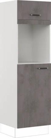 IMPULS KÜCHEN Backofen/Kühlumbauschrank ""Prag", Breite/Höhe: 60/190,7 cm", vormontiert, mit Klapptür, mit Drehtür