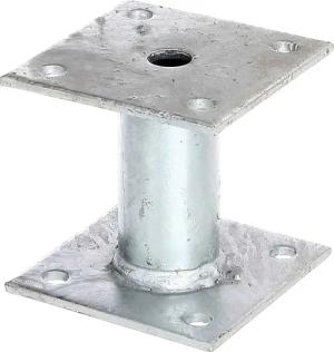 Alberts Pfostenträger, (Set, 2 St.), feuerverzinkt, 100 x 100 mm