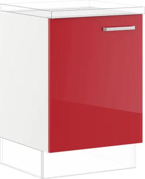 IMPULS KÜCHEN Unterschrank ""Turin", Breite/Höhe: 60/72,3 cm", vormontiert, mit Drehtür