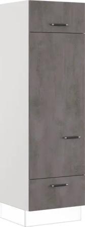 IMPULS KÜCHEN Kühlumbauschrank ""Prag", Breite/Höhe: 60/190,7 cm, mit Soft-Close", vormontiert, mit Klapptür, mit Drehtür