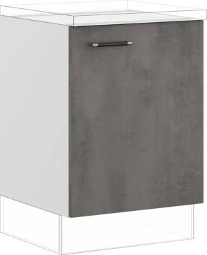 IMPULS KÜCHEN Unterschrank ""Prag und Valencia", Breite/Höhe: 60/72,3 cm", vormontiert, mit Soft-Close
