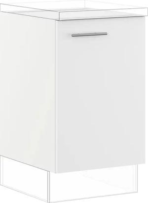 IMPULS KÜCHEN Unterschrank ""Prag und Valencia", Breite/Höhe: 50/72,3 cm", vormontiert, mit Drehtür, mit verstellbaren Fachböden