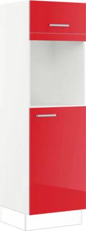 IMPULS KÜCHEN Backofen/Kühlumbauschrank ""Turin", Breite/Höhe: 60/190,7 cm", vormontiert, mit Drehtür, mit Klapptür