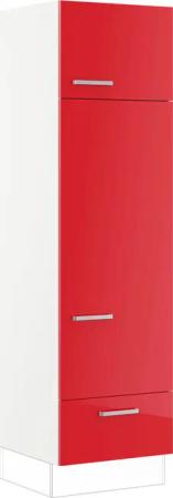 IMPULS KÜCHEN Kühlumbauschrank ""Turin", Breite/Höhe: 60/205,1 cm, mit Soft-Close", vormontiert, mit Drehtüren, mit Auszug