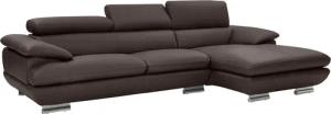 CALIA ITALIA Ecksofa "Magic, ein italienisches Sofa zum Träumen, erstklassiger Sitzkomfort", mit verstellbaren Kopfteilen, in 2 Lederqualitäten
