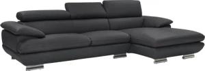 CALIA ITALIA Ecksofa "Magic, ein italienisches Sofa zum Träumen, erstklassiger Sitzkomfort", mit verstellbaren Kopfteilen, in 2 Lederqualitäten