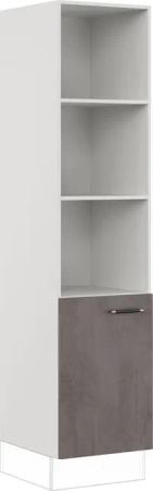 IMPULS KÜCHEN Seitenschrank ""Prag", Breite/Höhe: 50/205,1 cm", vormontiert, mit Drehtür, mit verstellbaren Fachböden