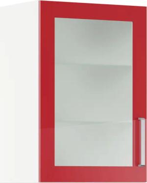 IMPULS KÜCHEN Glashängeschrank ""Turin", Breite/Höhe: 50 oder 60/72,3 cm", vormontiert, mit Glasdrehtür, mit verstellbarem Glasfachboden