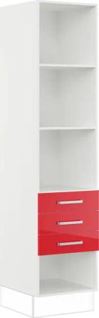 IMPULS KÜCHEN Seitenschrank ""Turin", Breite/Höhe: 50/205,1 cm, mit Soft-Close", vormontiert, mit Schubkästen, mit verstellbaren Fachböden
