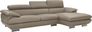 CALIA ITALIA Ecksofa "Magic, ein italienisches Sofa zum Träumen, erstklassiger Sitzkomfort", mit verstellbaren Kopfteilen, in 2 Lederqualitäten