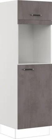 IMPULS KÜCHEN Backofen/Kühlumbauschrank ""Prag", Breite/Höhe: 60/190,7 cm", vormontiert, mit Klapptür, mit Drehtür