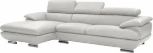 CALIA ITALIA Ecksofa "Magic, ein italienisches Sofa zum Träumen, erstklassiger Sitzkomfort", mit verstellbaren Kopfteilen, in 2 Lederqualitäten