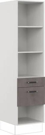 IMPULS KÜCHEN Seitenschrank ""Prag", Breite/Höhe: 50/190,7 cm, mit Soft-Close", vormontiert, mit Schubkasten, mit Auszug, mit verstellbaren Fachböden