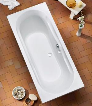 OTTOFOND Badewanne "Madera", (2 tlg.), mit Fußgestell