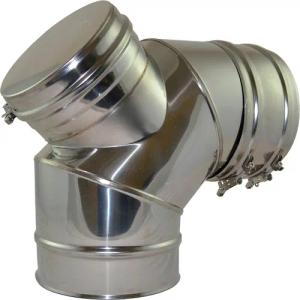 Zitec Ofenrohr "Reinigungswinkel 90 DW"