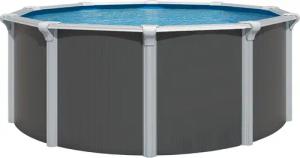 KWAD Rundpool "Green line Evolution", (Komplett-Set, 10 tlg.), 4,6x1,32 Design Folie in blau, sand oder grau erhältlich