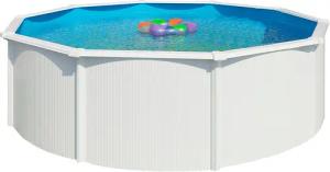 KWAD Rundpool "Green line Evolution", (Komplett-Set, 10 tlg.), 5,5x1,32 weiß Folie in blau, sand oder grau erhältlich