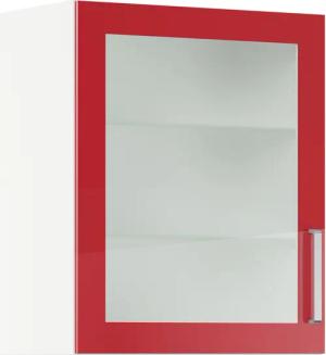 IMPULS KÜCHEN Glashängeschrank ""Turin", Breite/Höhe: 50 oder 60/72,3 cm", vormontiert, mit Glasdrehtür, mit verstellbarem Glasfachboden