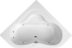 OTTOFOND Whirlpool-Badewanne "Lucia", (Komplett-Set, 1 tlg.), Typ 1, chrom