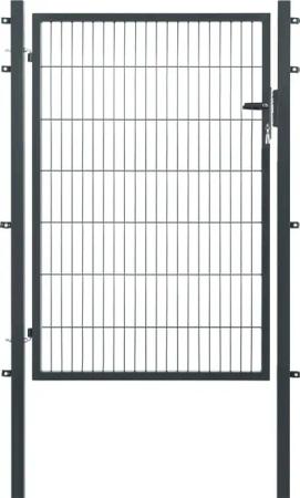 GARDEN N MORE Zauneinzeltür "Einzeltor Premium", (Set), 143 cm hoch, anthrazit