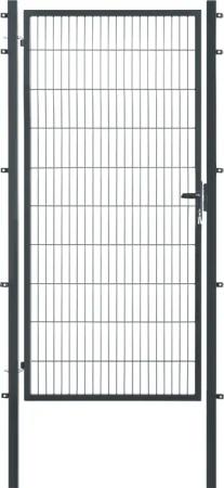 GARDEN N MORE Zauneinzeltür "Einzeltor Premium", (Set), 203 cm hoch, anthrazit
