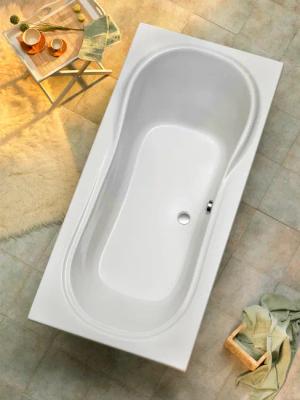 OTTOFOND Badewanne "Palma", (3 tlg.), mit Fußgestell und Ablaufgarnitur