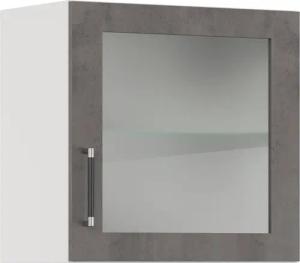 IMPULS KÜCHEN Glashängeschrank ""Prag", Breite/Höhe: 50 oder 60/57,9 cm", vormontiert, mit Glasdrehtür, mit verstellbarem Glasfachboden