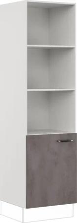 IMPULS KÜCHEN Seitenschrank ""Prag", Breite/Höhe: 60/205,1 cm", vormontiert, mit Drehtür, mit verstellbaren Fachböden