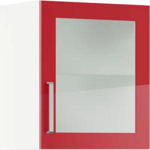 IMPULS KÜCHEN Glashängeschrank ""Turin", Breite/Höhe: 50 oder 60/57,9 cm", vormontiert, mit Glasdrehtür, mit verstellbarem Glasfachboden