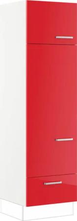 IMPULS KÜCHEN Kühlumbauschrank ""Turin", Breite/Höhe: 60/205,1 cm, mit Soft-Close", vormontiert, mit Drehtüren, mit Auszug