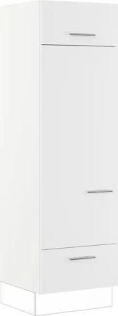 IMPULS KÜCHEN Kühlumbauschrank ""Valencia", Breite/Höhe: 60/190,7 cm, mit Soft-Close", vormontiert, mit zusätzlichem Auszug und Fach hinter der Klapptür