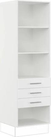 IMPULS KÜCHEN Seitenschrank ""Valencia", Breite/Höhe: 60/190,7 cm, mit Soft-Close", vormontiert, mit Schubkästen, mit verstellbaren Fachböden