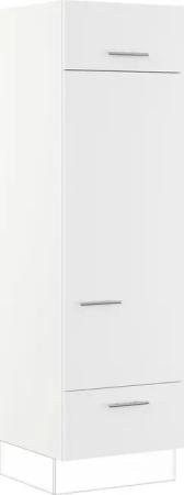IMPULS KÜCHEN Kühlumbauschrank ""Valencia", Breite/Höhe: 60/190,7 cm, mit Soft-Close", vormontiert, mit zusätzlichem Auszug und Fach hinter der Klapptür