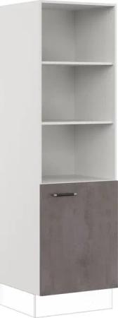 IMPULS KÜCHEN Seitenschrank ""Prag", Breite/Höhe: 60/190,7 cm", vormontiert, mit Drehtür, mit verstellbaren Fachböden