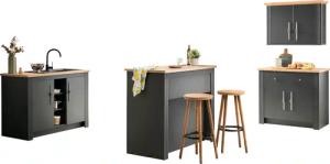 KOCHSTATION Küche "KS-Westminster", Breite 226 cm, ohne E-Geräte