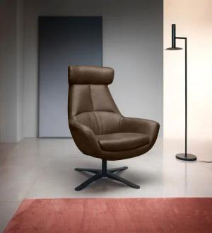 BETYPE Drehsessel "Be Organic High Back, Loungesessel, Hochlehnsessel", in elegantem Design mit Drehfunktion