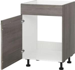 KOCHSTATION Spülenunterschrank "KS-Trea SPBL60", Breite 60 cm, Höhe 75 cm