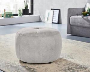 INOSIGN Hocker "Lounis", (Hockerprogramm V), Rundhocker in 2 Größen, "Soft clean" für leichte Reinigung mit Wasser