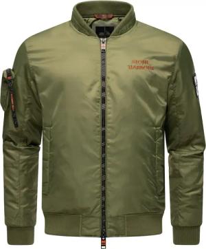 Stone Harbour Bomberjacke "Berkoo", ohne Kapuze, Coole Herren Pilotenjacke mit praktischer Ärmeltasche