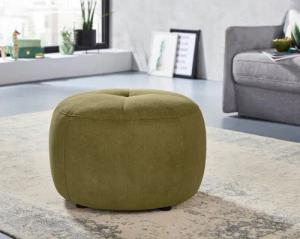 INOSIGN Hocker "Lounis", (Hockerprogramm V), Rundhocker in 2 Größen, "Soft clean" für leichte Reinigung mit Wasser