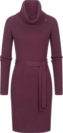 Ragwear Sweatkleid "Miyya", warmes Winterkleid mit breitem Rollkragen