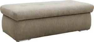 DOMO collection Hocker "NMoric", mit Stauraumfach, auch in Cord