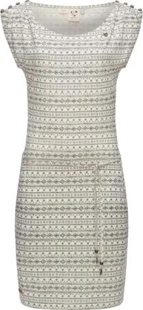 Ragwear Shirtkleid "Chego Organic", stylisches Sommerkleid mit Bindeband