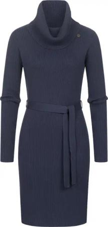 Ragwear Sweatkleid "Miyya", warmes Winterkleid mit breitem Rollkragen