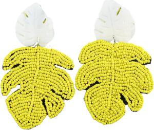 COLLEZIONE ALESSANDRO Paar Ohrclips "Leaf"