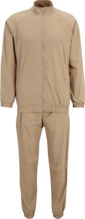 DEF Trainingsanzug "DEF Herren DEF Elastic plain track suit", (2 tlg.)